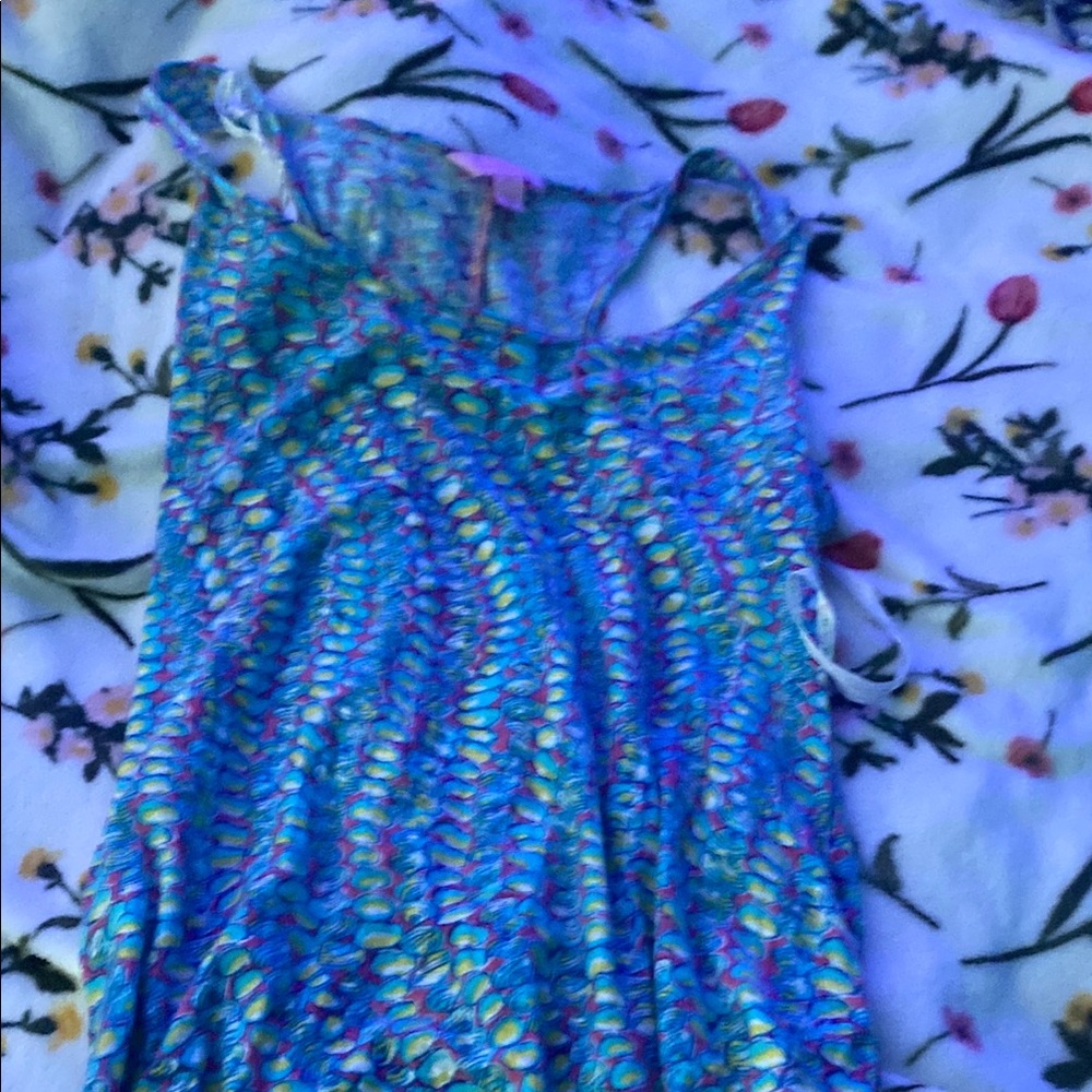 Lilly Pulitzer Blue Sequin Sleeveless Dress